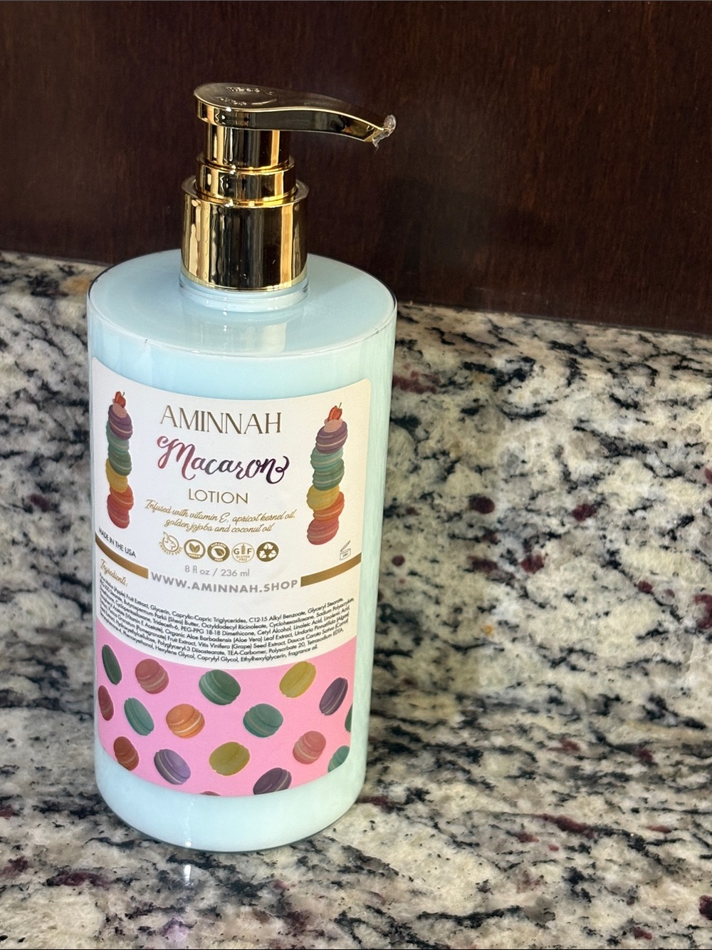 Aminnah Macaron Lotion